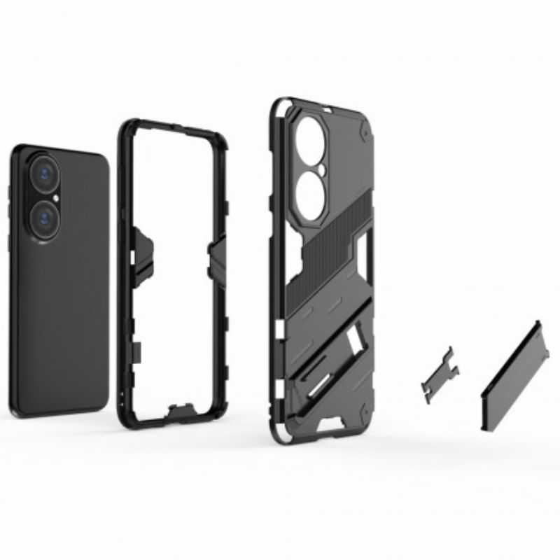 Cover Hoesje Huawei P50 Telefoonhoesje Verwijderbare Ondersteuning Twee Handsfree Posities