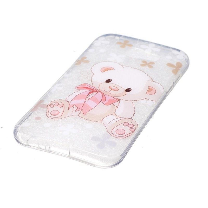 Case Hoesje Samsung Galaxy A3 2017 Telefoonhoesje Mooie Teddybeer