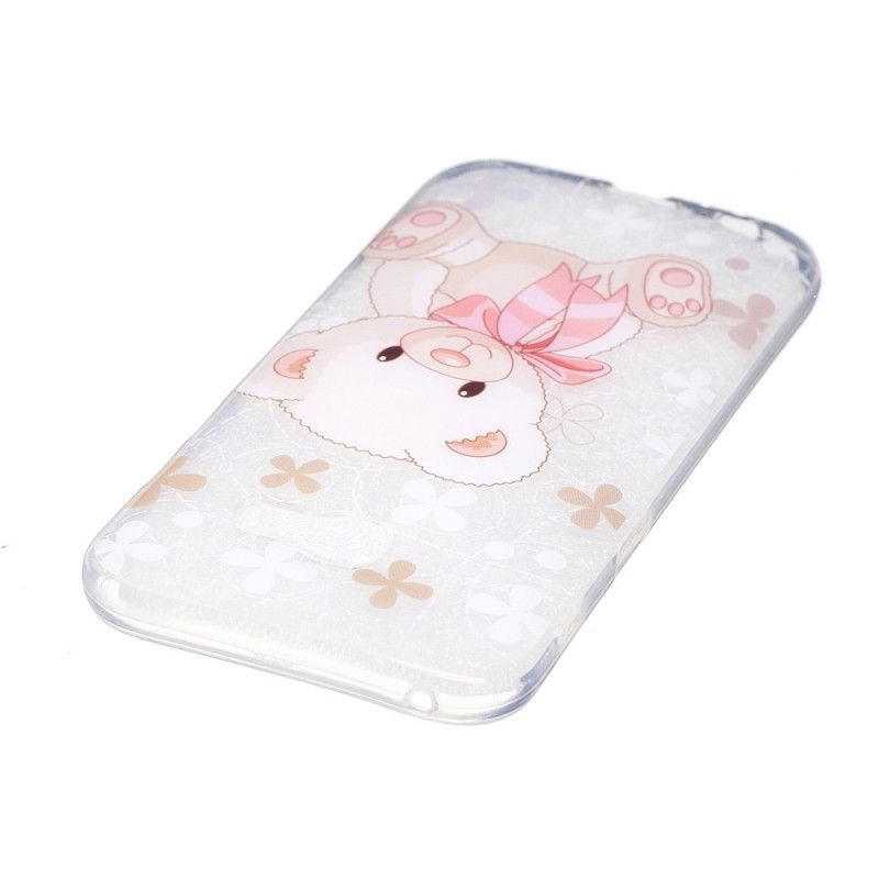 Case Hoesje Samsung Galaxy A3 2017 Telefoonhoesje Mooie Teddybeer