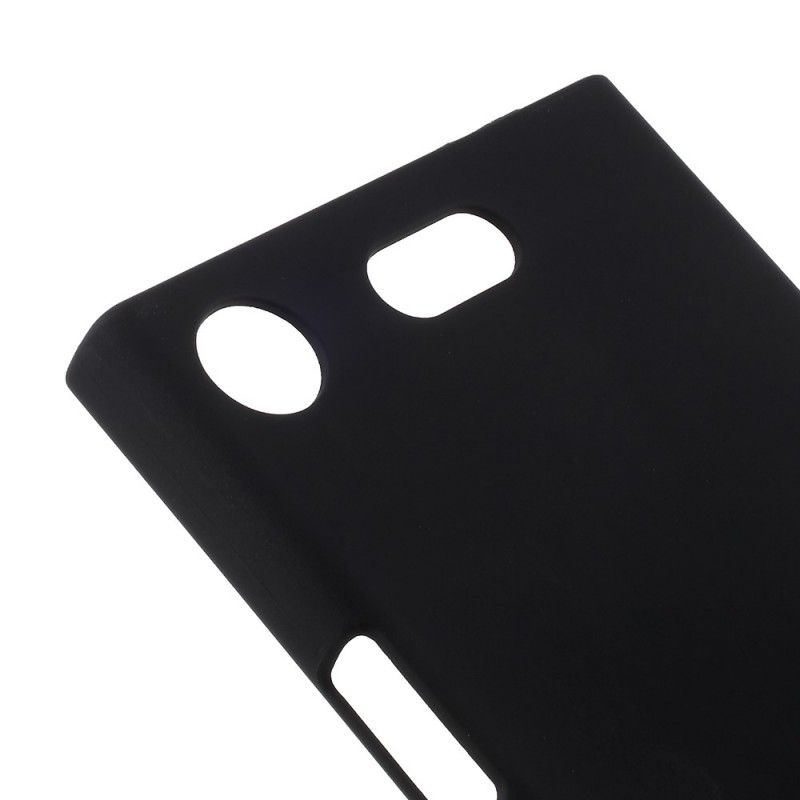 Case Hoesje Sony Xperia XZ1 Compact Donkerblauw Zwart Telefoonhoesje Siliconen