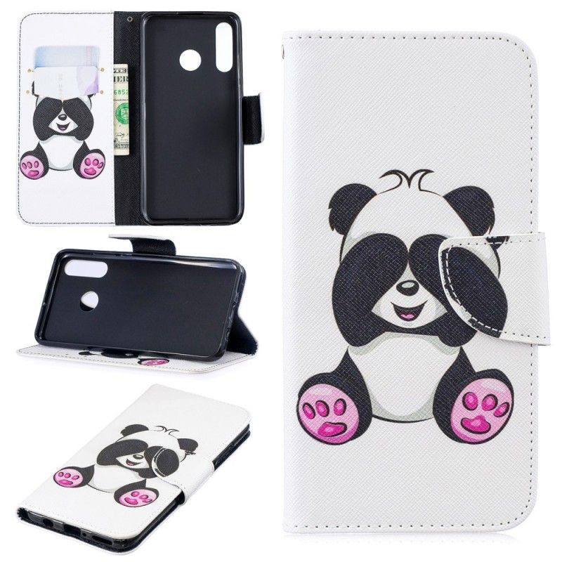 Bescherming Hoesje Huawei P30 Lite Telefoonhoesje Leuke Panda