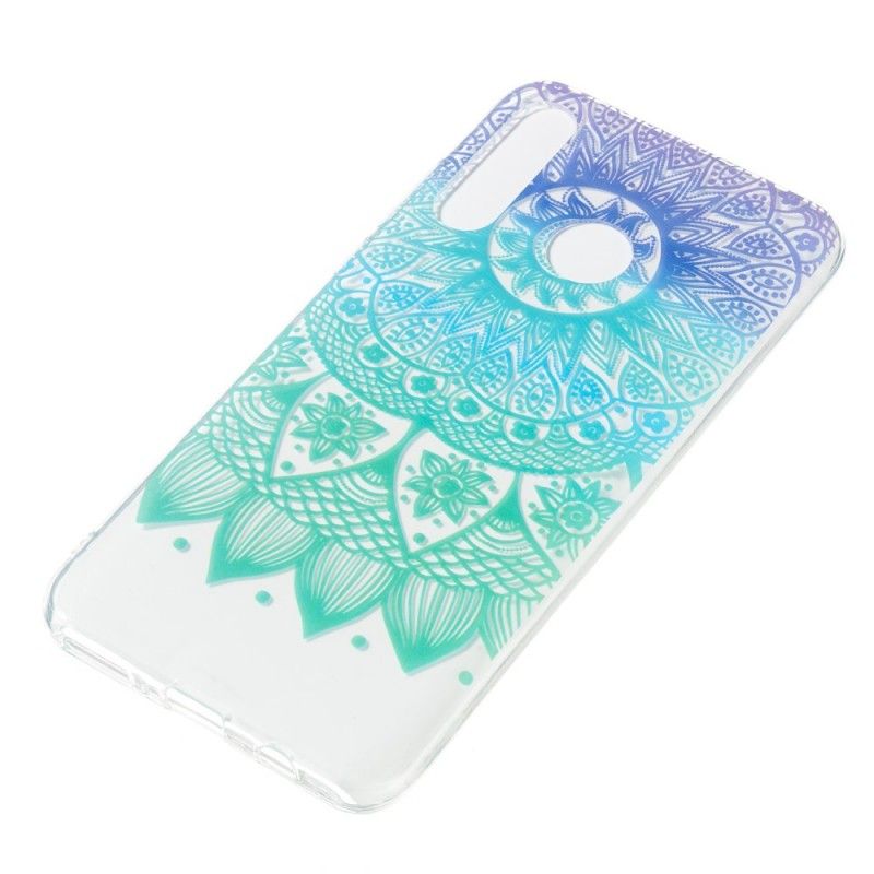 Hoesje Huawei P30 Lite Transparante Kleurrijke Mandala