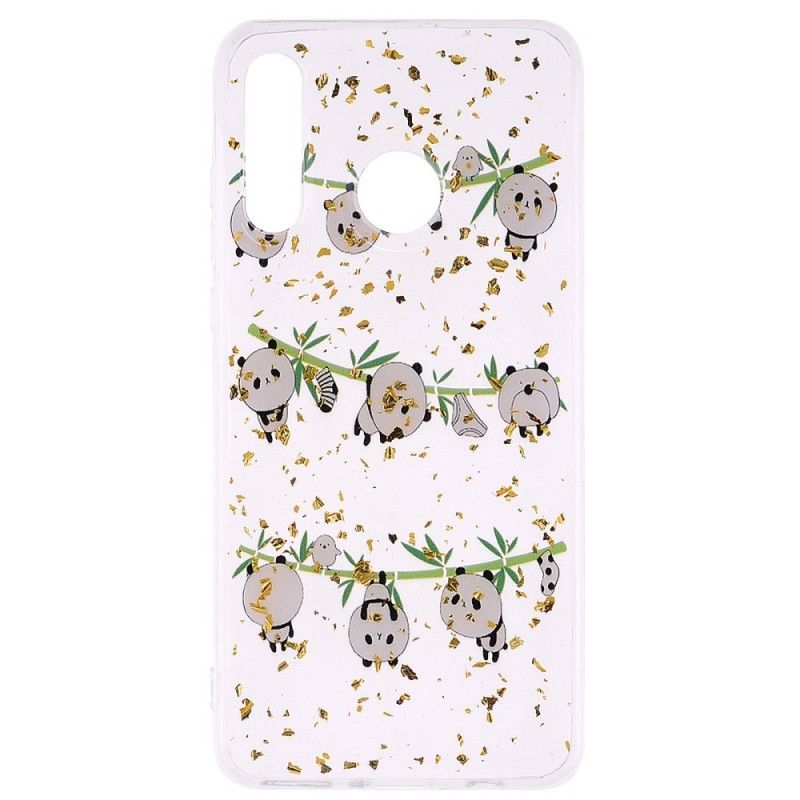 Hoesje voor Huawei P30 Lite Panda'S Aan De Waslijn