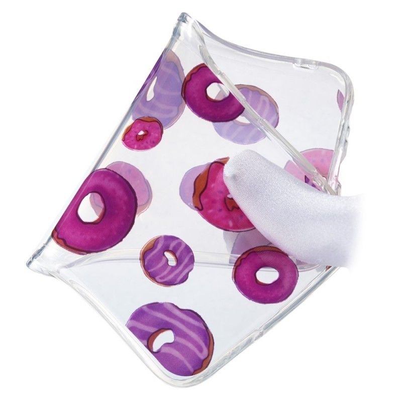 Hoesje voor Huawei P30 Lite Transparante Donuts-Ventilator