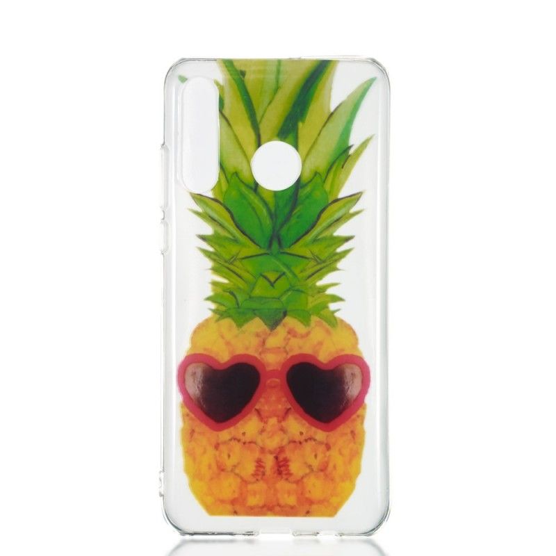 Hoesje voor Huawei P30 Lite Transparante Incognito Ananas