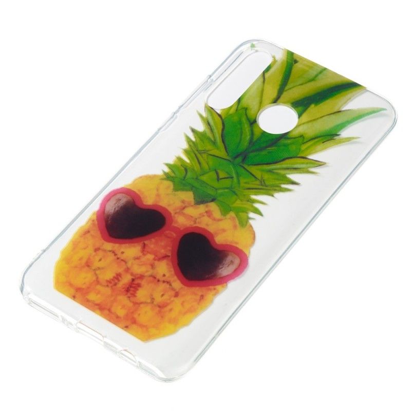 Hoesje voor Huawei P30 Lite Transparante Incognito Ananas