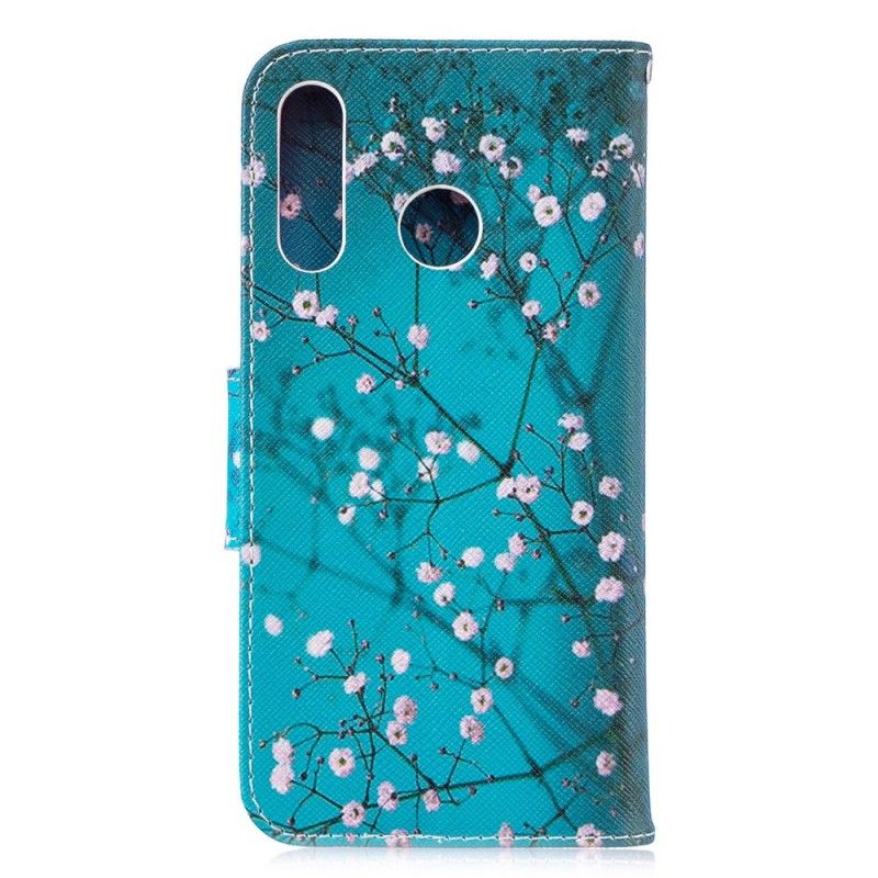 Leren Hoesje voor Huawei P30 Lite Bloeiende Boom