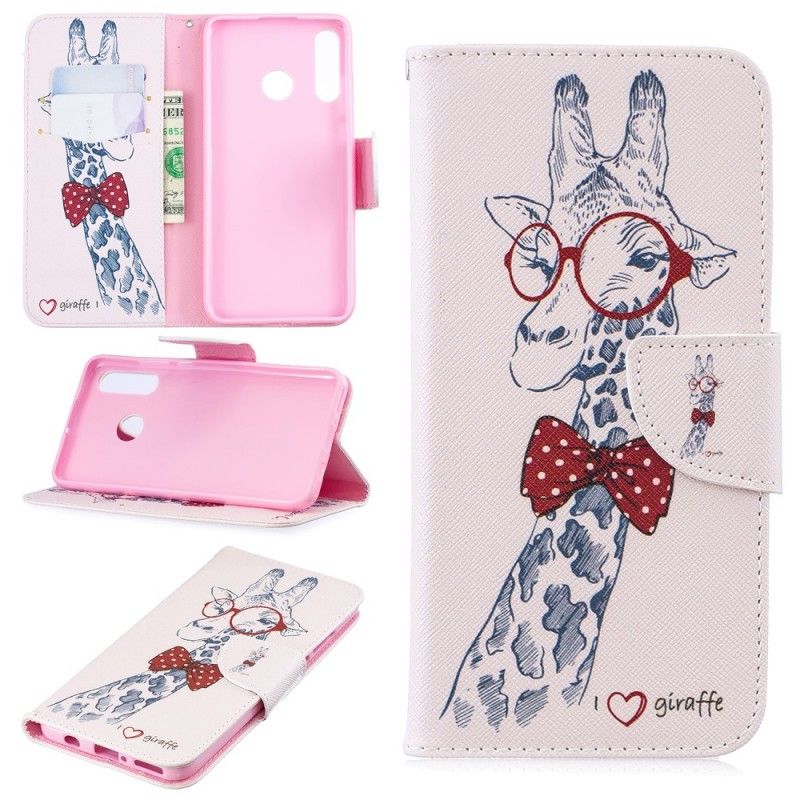 Leren Hoesje voor Huawei P30 Lite Nerdgiraf