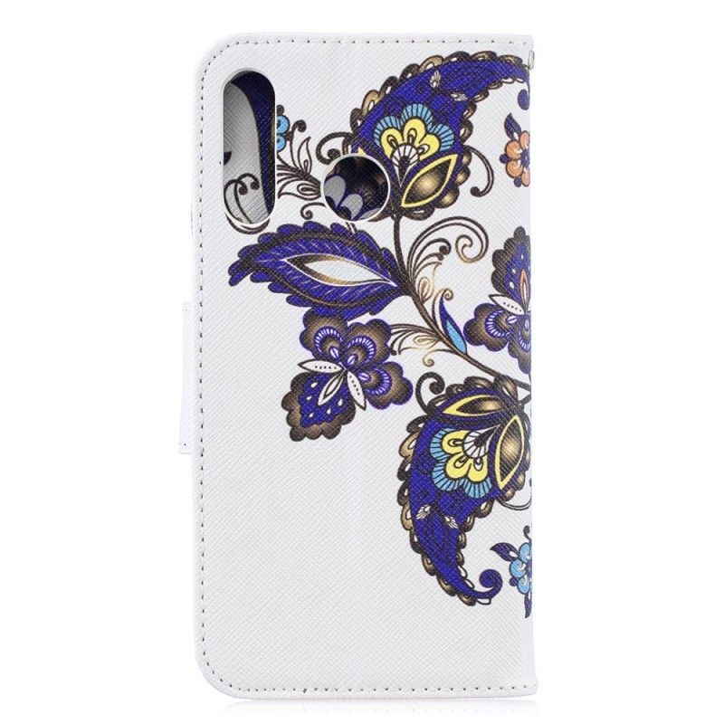 Leren Hoesje voor Huawei P30 Lite Vlindertattoo