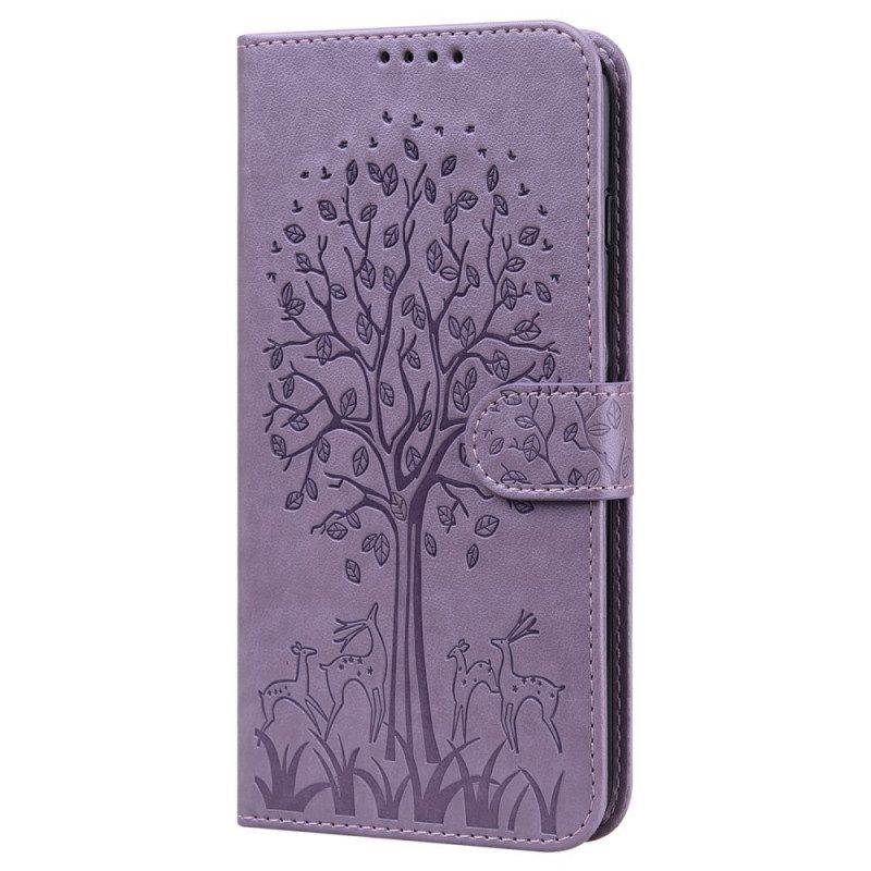 Folio-hoesje voor Samsung Galaxy A13 5G / A04s Strakke Mandala