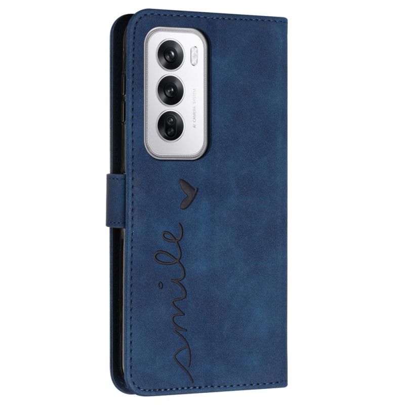 Bescherming Hoesje Oppo Reno 12 5g Glimlach