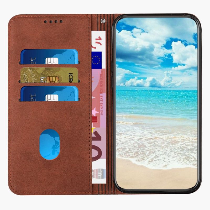 Folio-hoesje Oppo Reno 12 5g Ruitpatroon Bescherming Hoesje