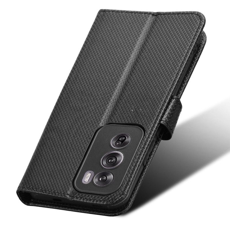 Folio-hoesje Oppo Reno 12 5g Strappunten