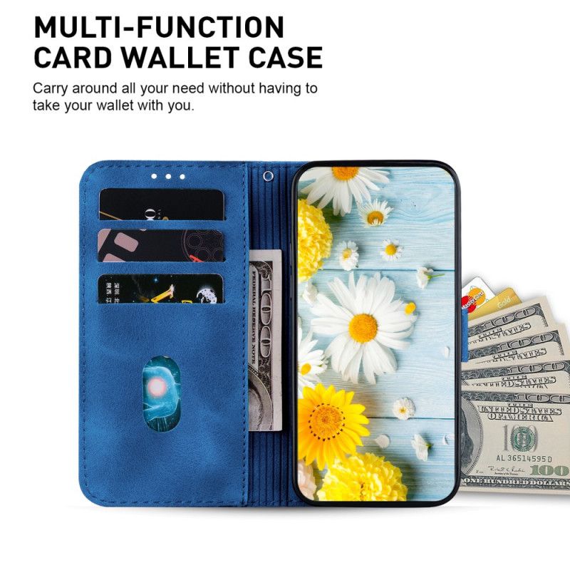 Folio-hoesje Oppo Reno 12 5g Telefoonhoesje Leliebloemen