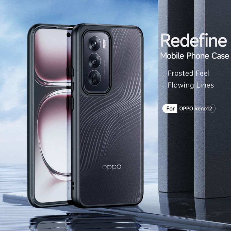 Hoesje Oppo Reno 12 5g Aimo-serie Dux Ducis Bescherming Hoesje