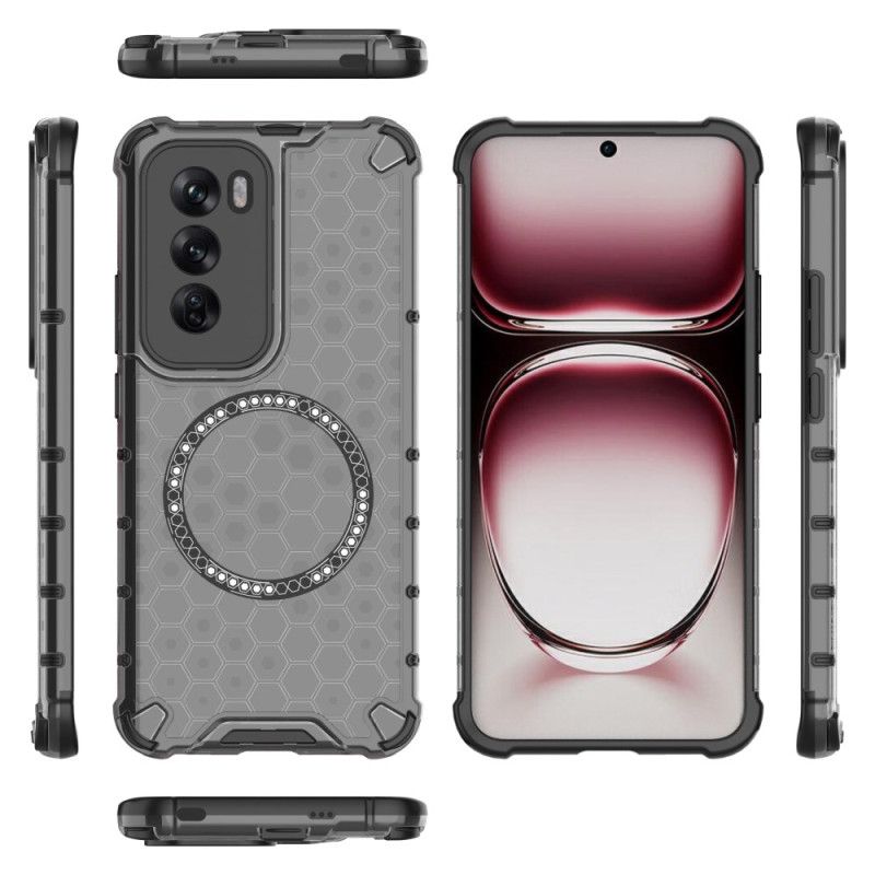 Hoesje Oppo Reno 12 5g Magnetische Honingraat