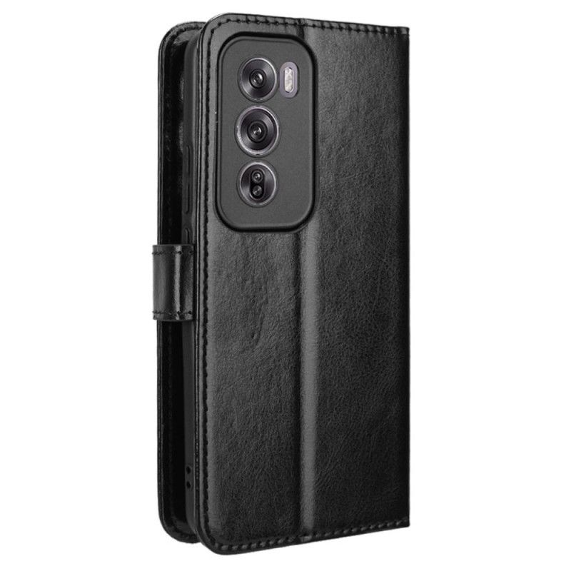 Leren Hoesje Oppo Reno 12 5g Flitsend Kunstleer