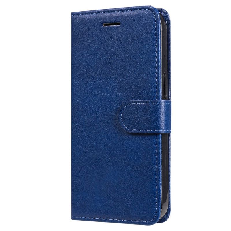 Leren Hoesje Oppo Reno 12 5g Ledereffect Met Riem Bescherming Hoesje