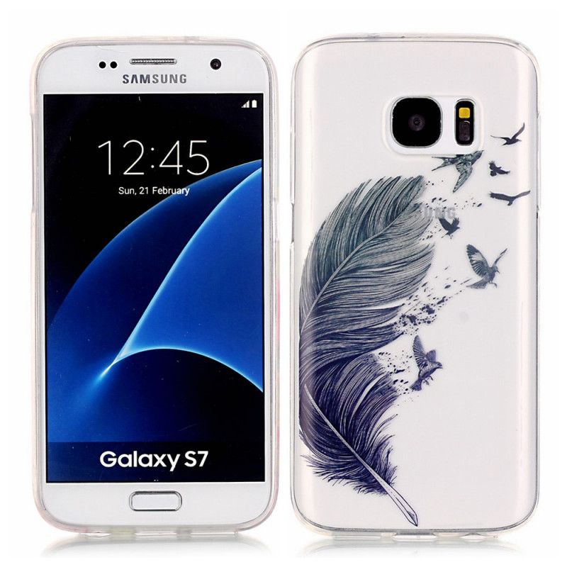 Hoesje voor Samsung Galaxy S7 Lichte Veer