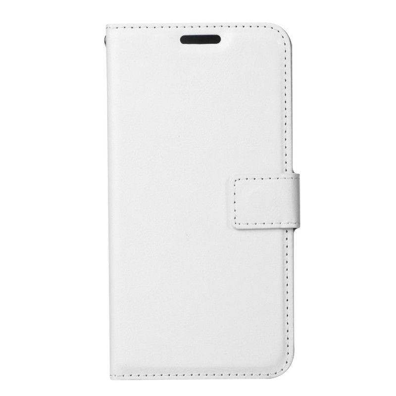 Cover Folio-hoesje Samsung Galaxy S10 5G Lichtblauw Telefoonhoesje Glanzend Kunstleer