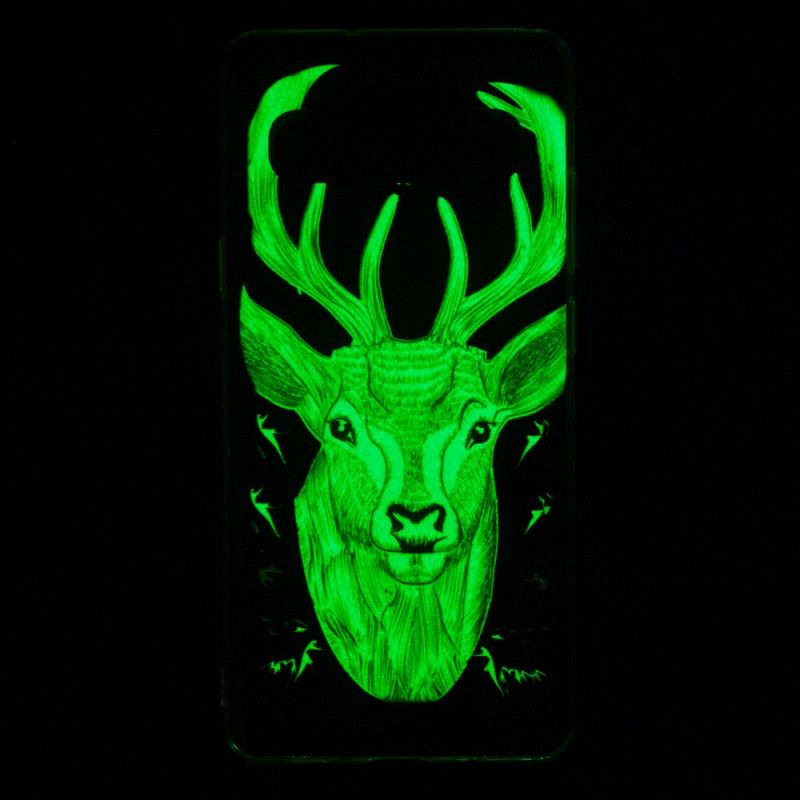 Hoesje Samsung Galaxy S10 5G Telefoonhoesje Fluorescerend Majestueus Hert