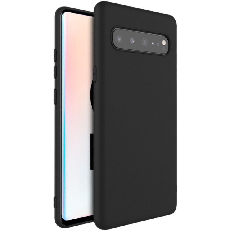 Hoesje Samsung Galaxy S10 5G Zwart Uc-1 Serie Siliconen Mat Imak