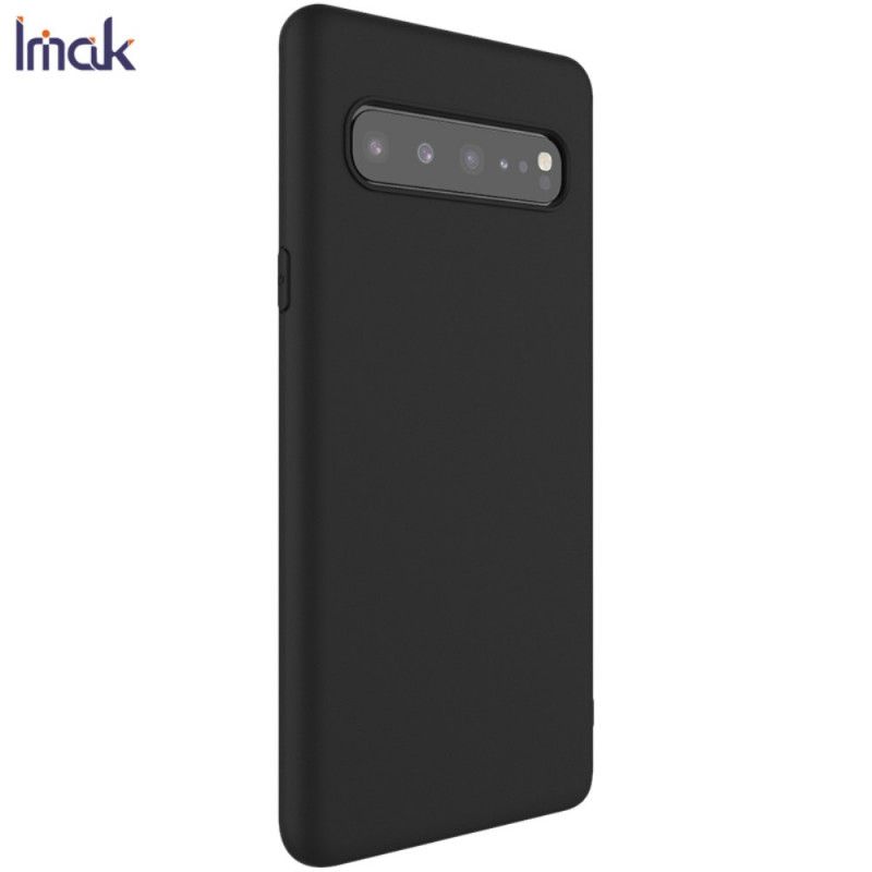 Hoesje Samsung Galaxy S10 5G Zwart Uc-1 Serie Siliconen Mat Imak