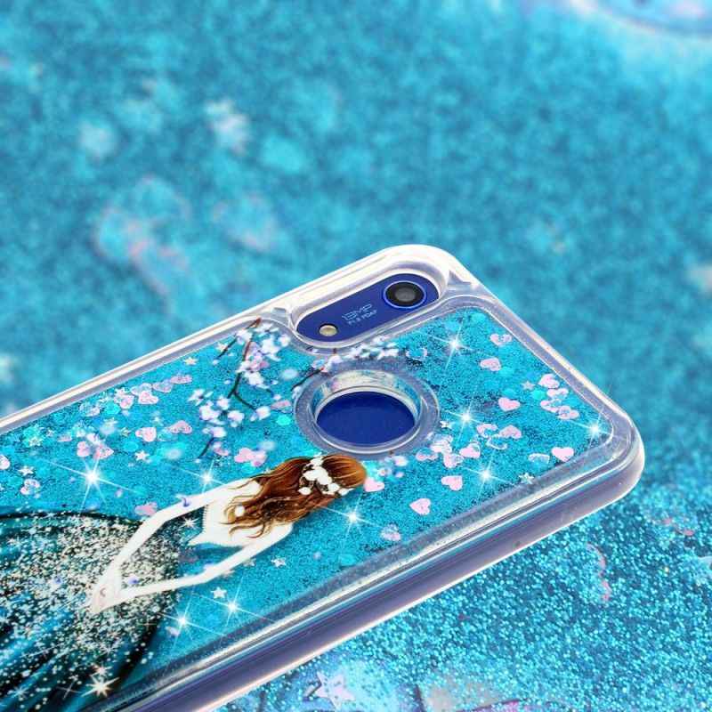 Case Hoesje Honor 8A Telefoonhoesje Prinses Glitter