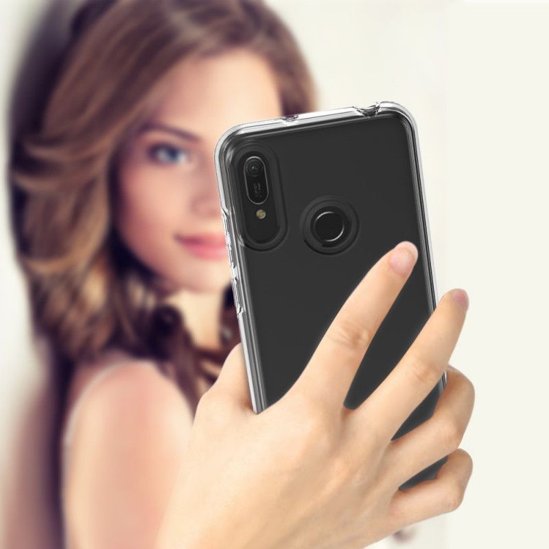 Hoesje Honor 8A Transparante Flexibele Siliconen