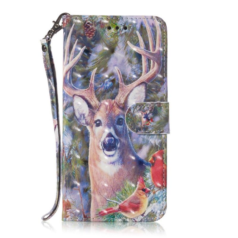 Leren Hoesje Honor 8A Winterhert