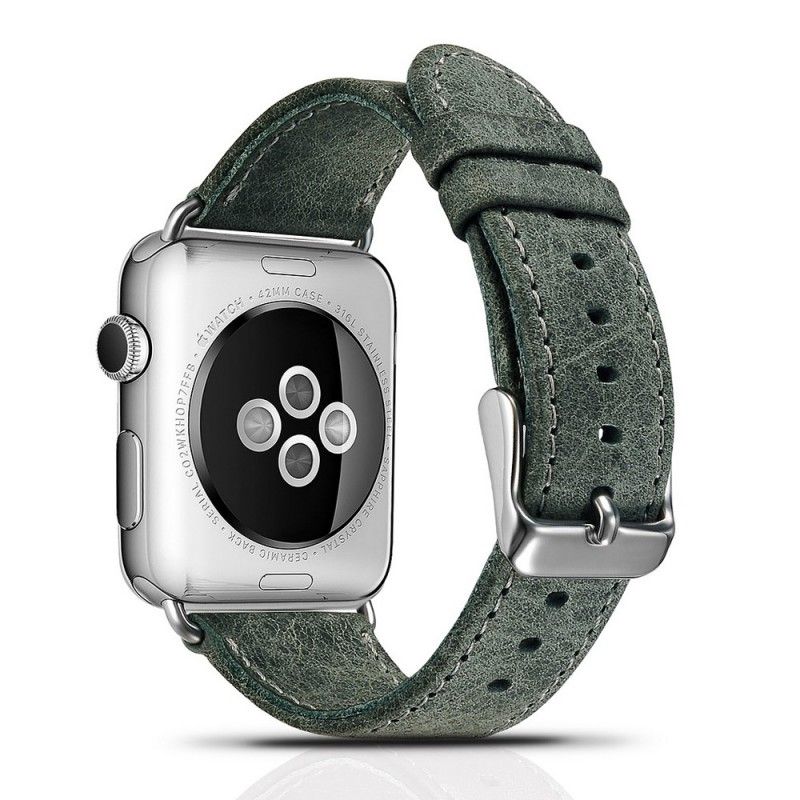 Apple Watch 38 Mm Lederen Band - Slangenleer