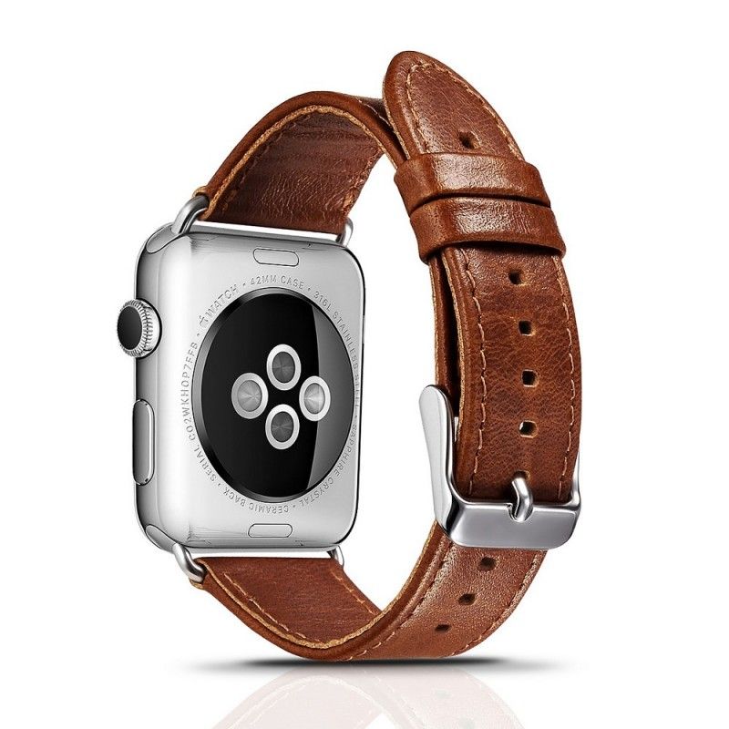 Apple Watch 38 Mm Lederen Band - Slangenleer