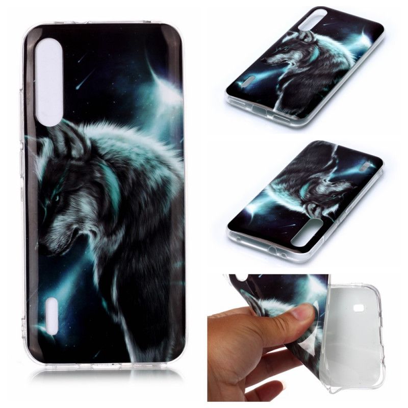 Cover Hoesje Xiaomi Mi A3 Telefoonhoesje Koninklijke Wolf