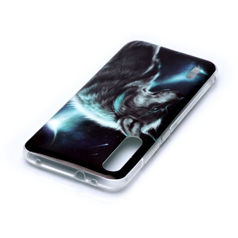 Cover Hoesje Xiaomi Mi A3 Telefoonhoesje Koninklijke Wolf