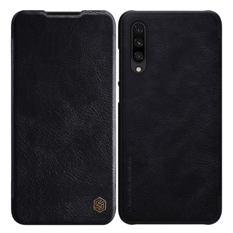 Folio-hoesje Xiaomi Mi A3 Rood Zwart Nillkin Qin-Reeks