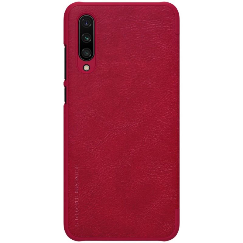 Folio-hoesje Xiaomi Mi A3 Rood Zwart Nillkin Qin-Reeks