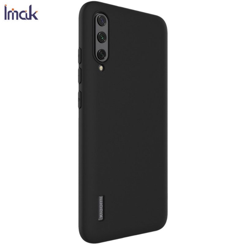 Hoesje voor Xiaomi Mi A3 Donkerblauw Zwart Frosted Imak