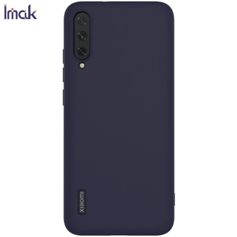 Hoesje voor Xiaomi Mi A3 Donkerblauw Zwart Frosted Imak