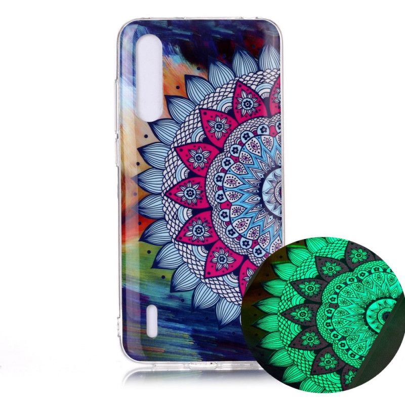 Hoesje voor Xiaomi Mi A3 Fluorescerende Mandala