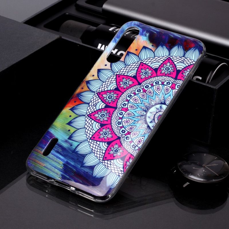 Hoesje voor Xiaomi Mi A3 Fluorescerende Mandala