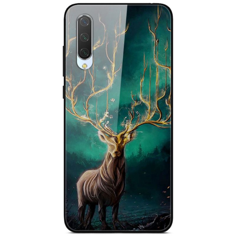 Hoesje voor Xiaomi Mi A3 Hertenkoning Gehard Glas