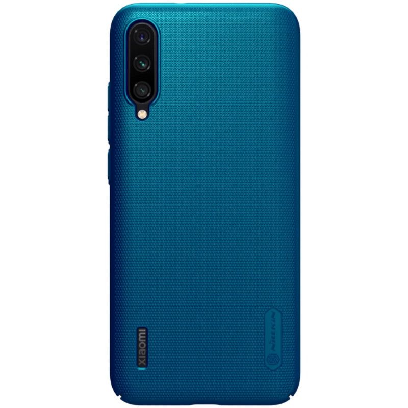 Hoesje voor Xiaomi Mi A3 Rood Zwart Stijve Frosted Nillkin