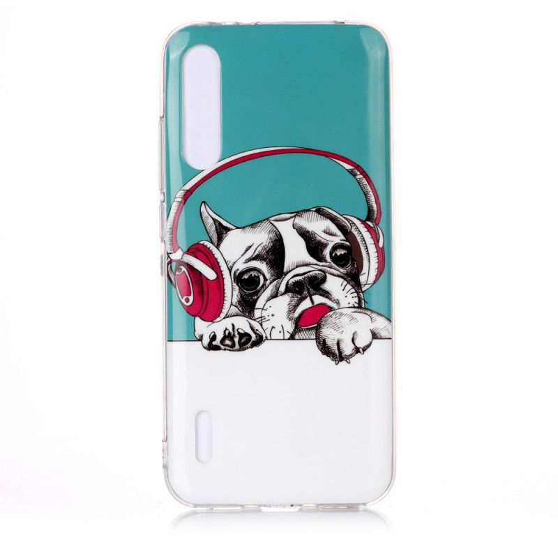 Hoesje Xiaomi Mi A3 Fluorescerende Hond