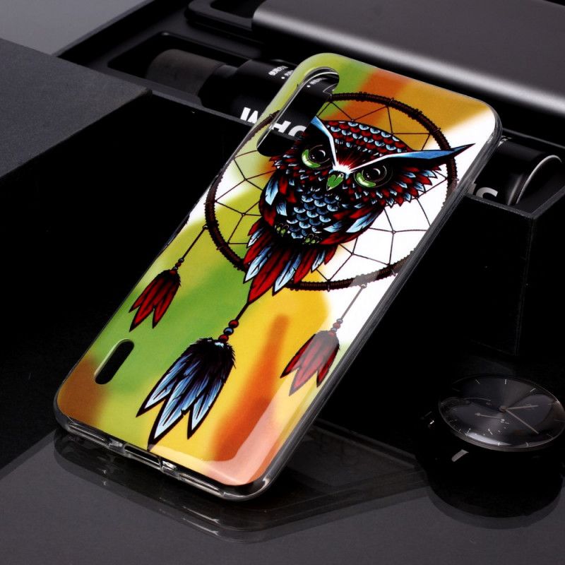 Hoesje Xiaomi Mi A3 Fluorescerende Uil Dromenvanger