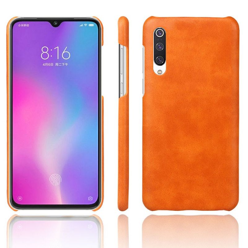 Hoesje Xiaomi Mi A3 Rood Ksq Leereffect