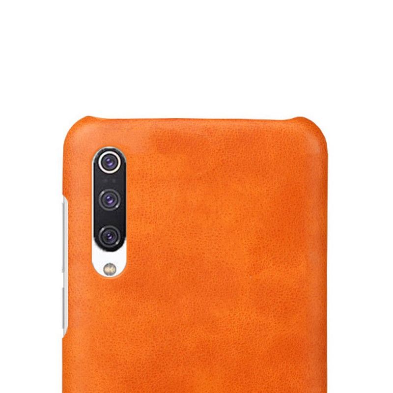 Hoesje Xiaomi Mi A3 Rood Ksq Leereffect