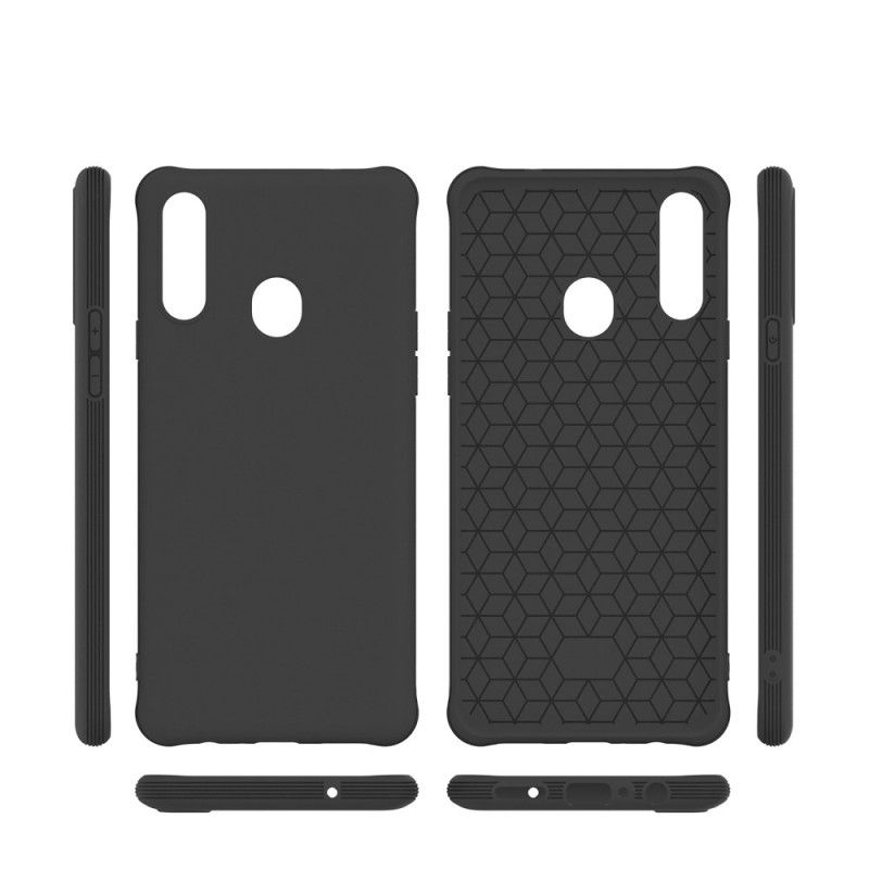 Case Hoesje Samsung Galaxy A20s Telefoonhoesje Flexibele Mat Siliconen