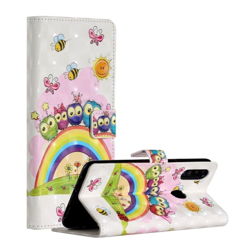 Cover Folio-hoesje Samsung Galaxy A20s Telefoonhoesje Uilenparadijs