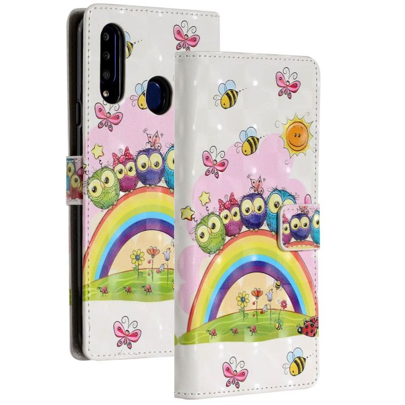 Cover Folio-hoesje Samsung Galaxy A20s Telefoonhoesje Uilenparadijs