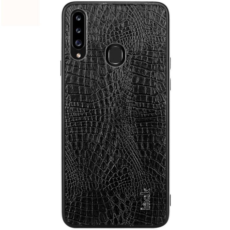 Cover Hoesje Samsung Galaxy A20s Telefoonhoesje Lx-5 Serie Imak Krokodil